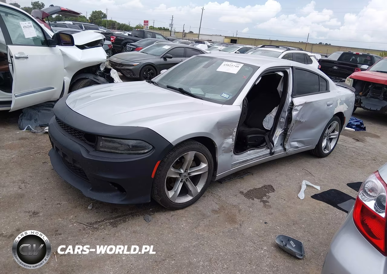 2019 Dodge Charger Sxt Rwd VIN:2C3CDXBG6KH749425 - 2