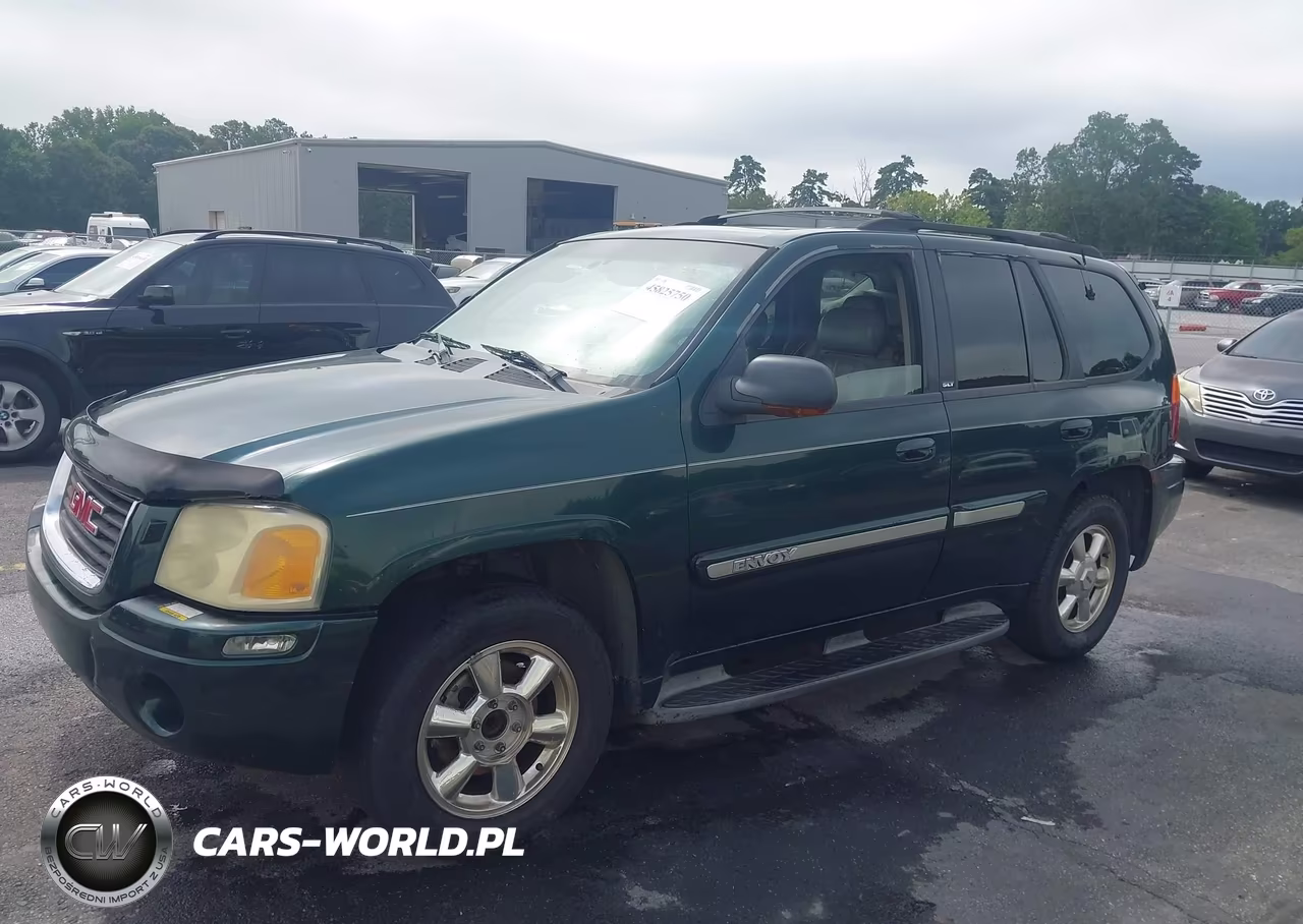 2002 GMC Envoy Slt VIN:1GKDS13S722348467 - 2