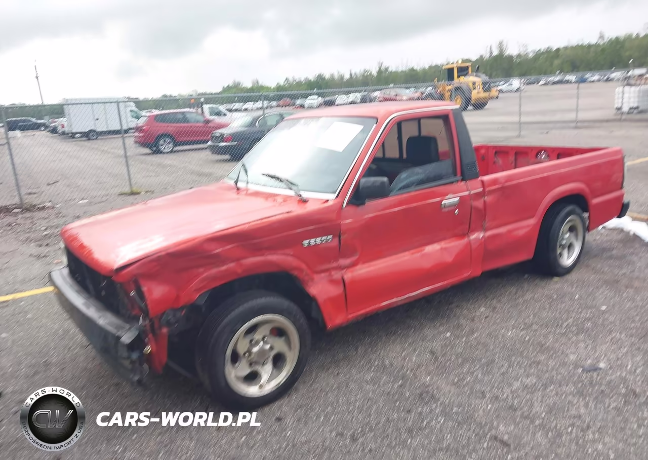 1989 Mazda B2200 Short Bed VIN:JM2UF113XK0803850 - 2