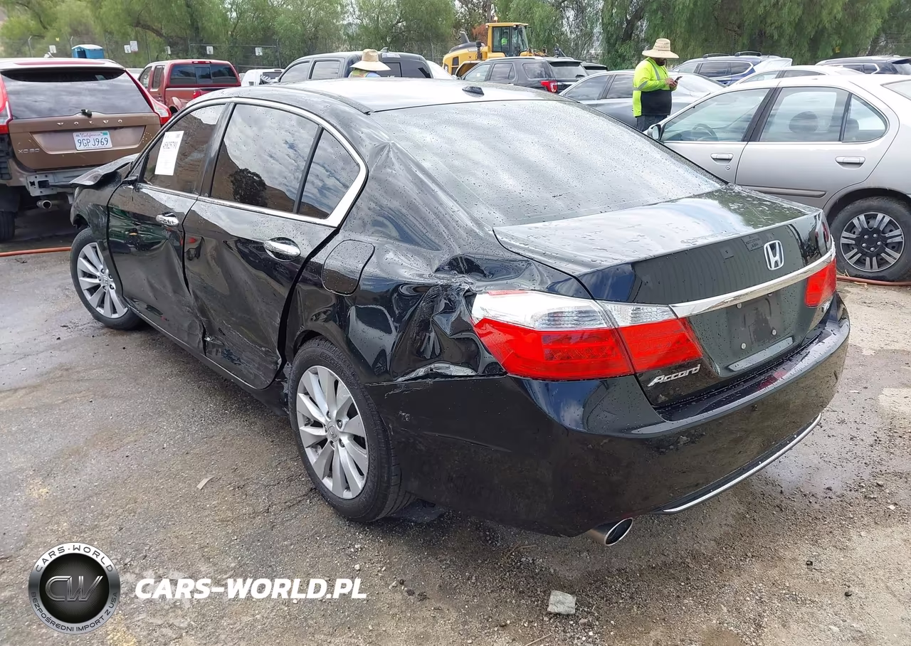 2013 Honda Accord Ex-L V-6 VIN:1HGCR3F89DA011324 - 3