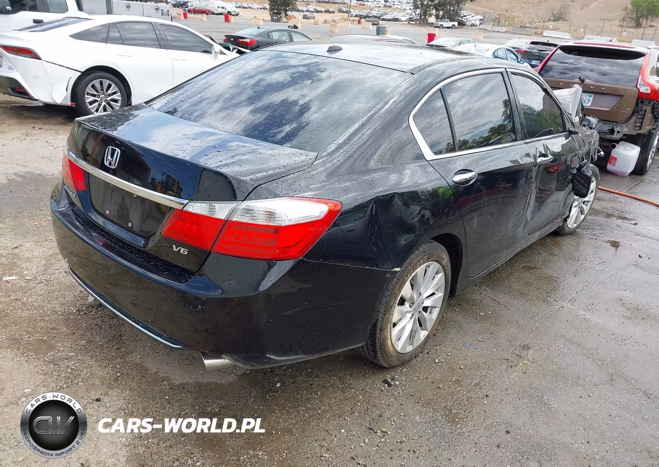 2013 Honda Accord Ex-L V-6 VIN:1HGCR3F89DA011324 - 4
