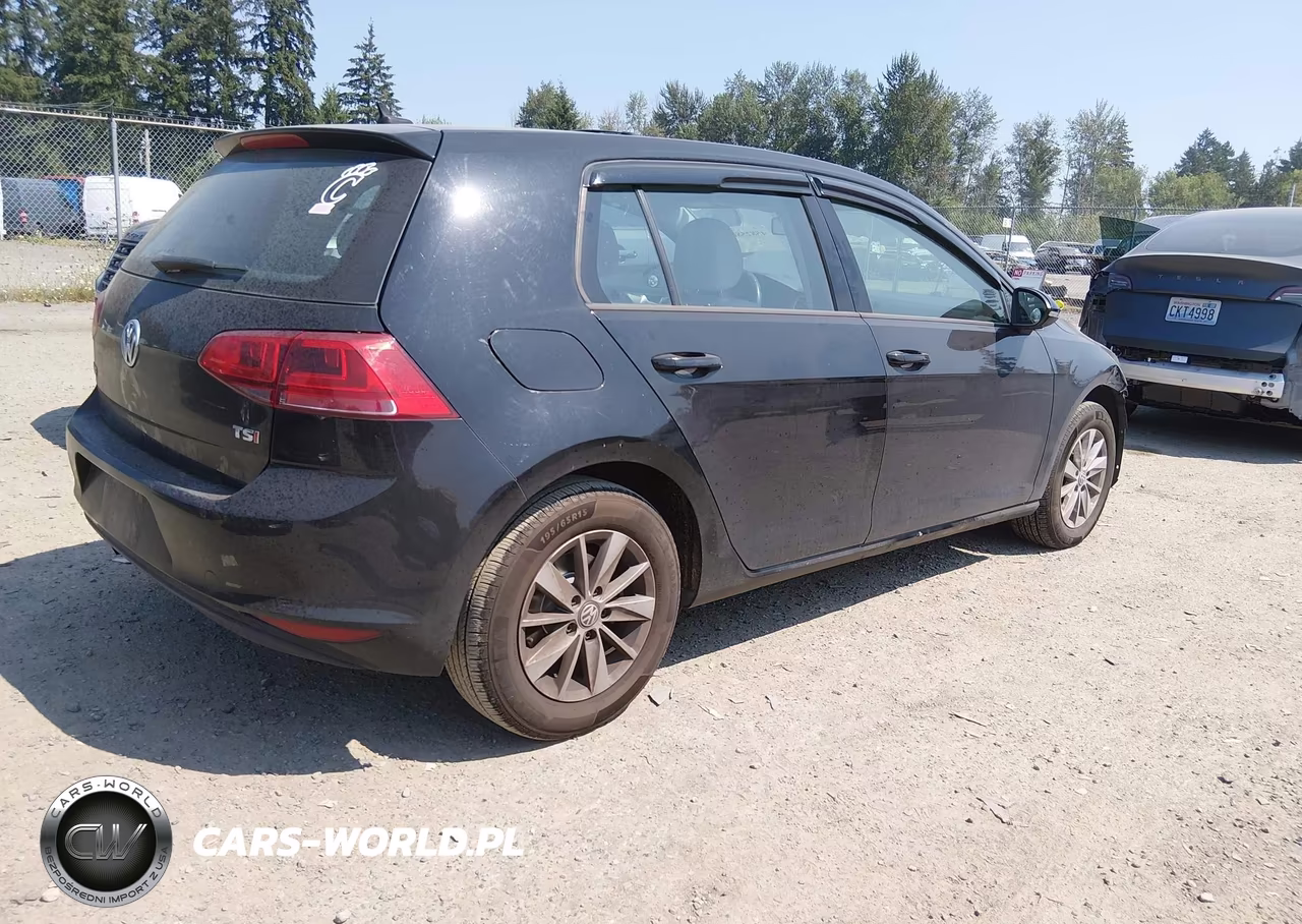 2017 Volkswagen Golf Tsi S 4-Door-Tsi Wolfsburg Edition 4-Door VIN:3VW117AU5HM070997 - 4