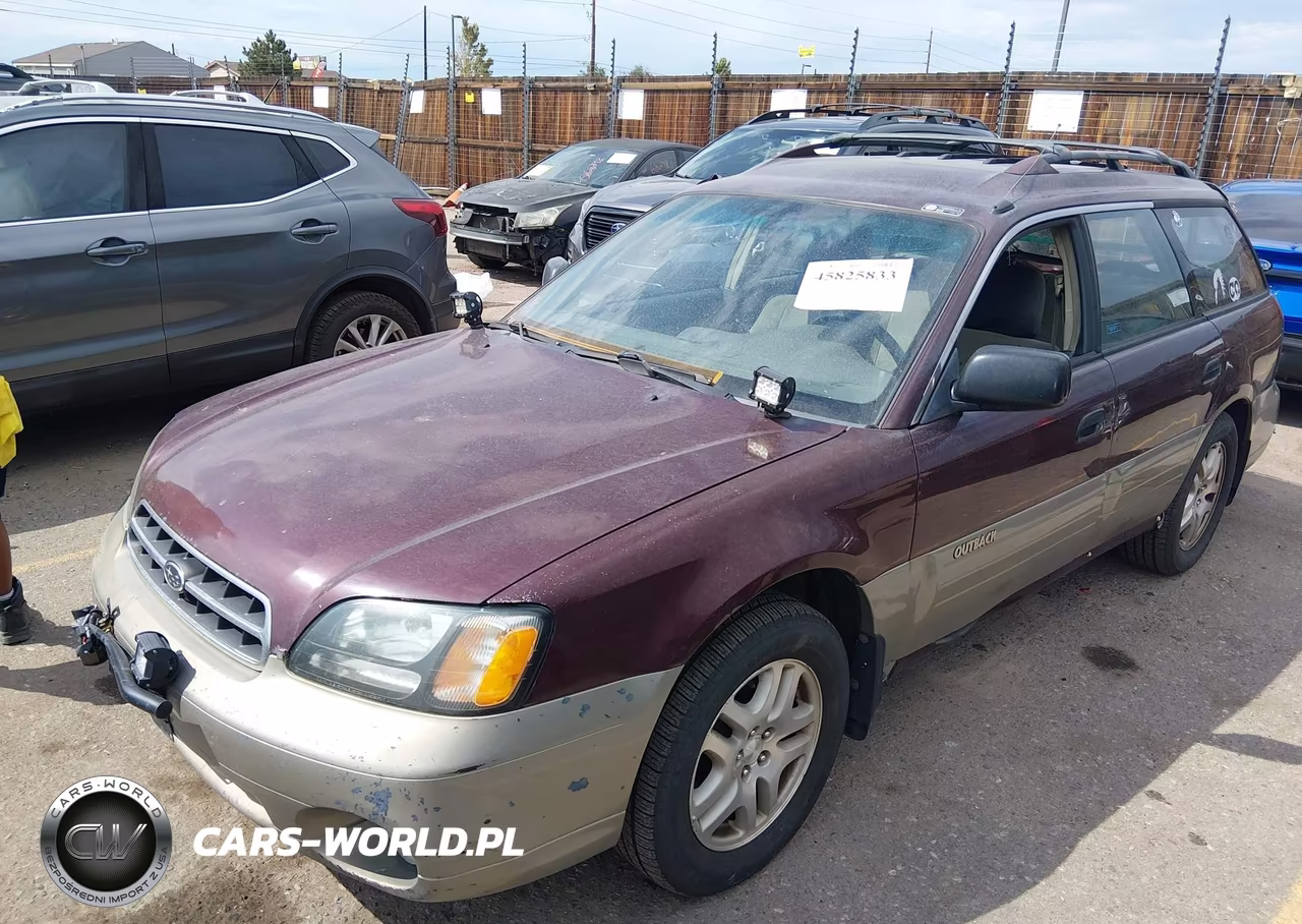 2000 Subaru Outback VIN:4S3BH6752Y7661795 - 2