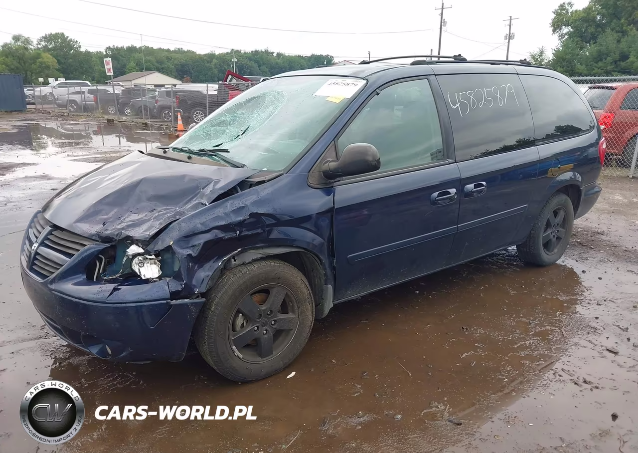 2005 Dodge Grand Caravan Sxt VIN:2D4GP44L35R100535 - 2