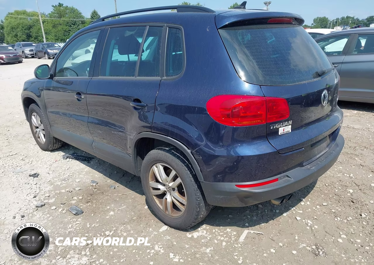 2015 Volkswagen Tiguan S VIN:WVGAV7AXXFW576027 - 3