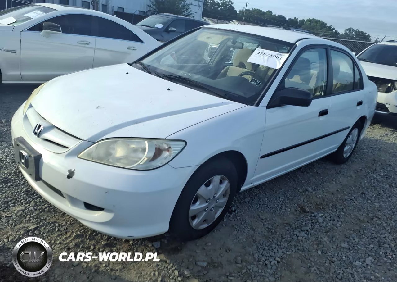 2005 Honda Civic Vp VIN:2HGES16385H503626 - 2