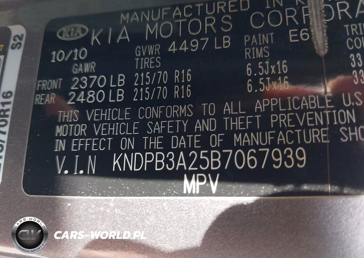 2011 Kia Sportage Lx VIN:KNDPB3A25B7067939 - 9