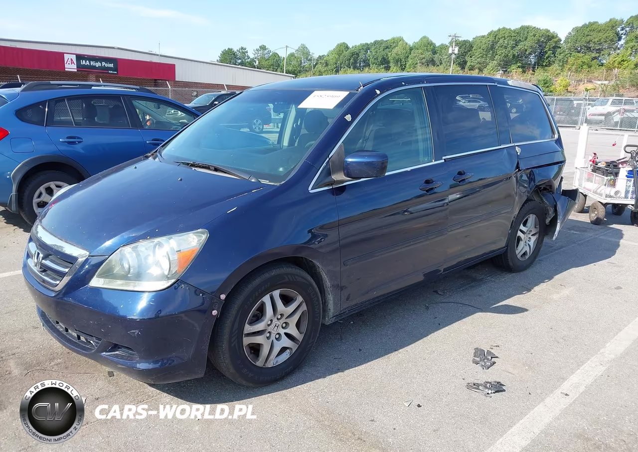 2005 Honda Odyssey Ex VIN:5FNRL38455B081173 - 2