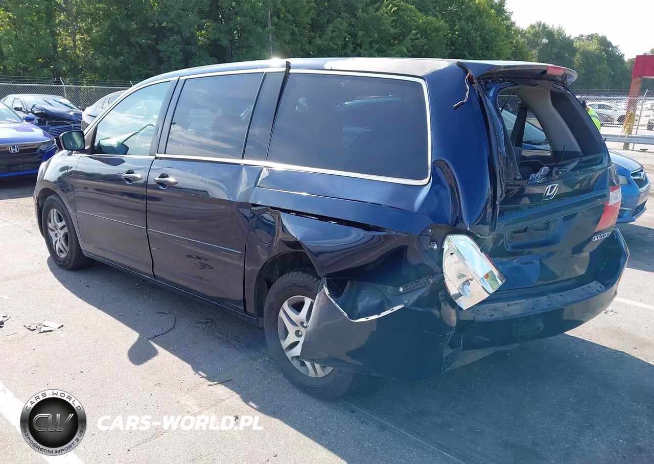 2005 Honda Odyssey Ex VIN:5FNRL38455B081173 - 3