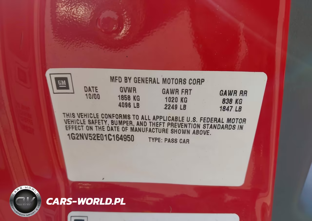 2001 Pontiac Grand Am Gt1 VIN:1G2NV52E01C164950 - 9