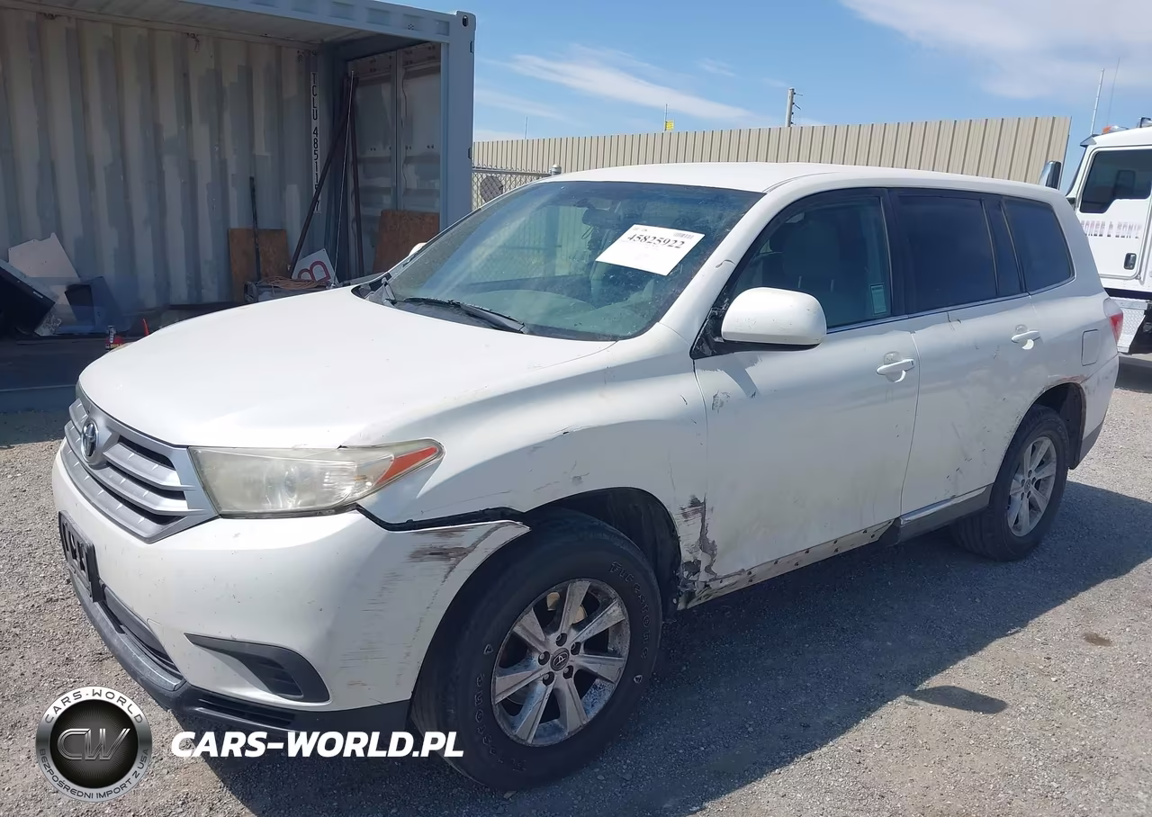 2012 Toyota Highlander VIN:5TDZA3EH0CS021386 - 2