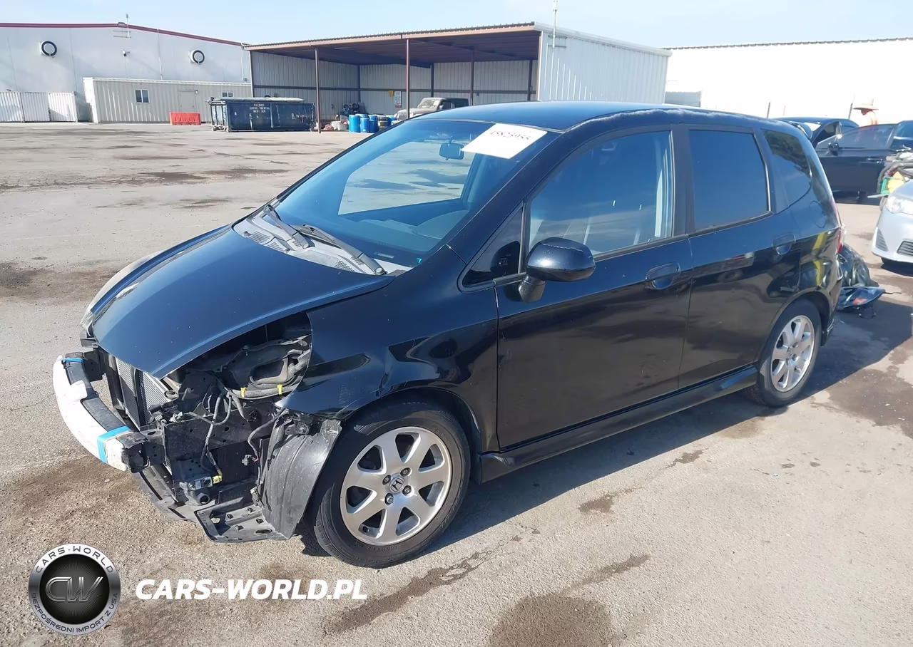2007 Honda Fit Sport VIN:JHMGD38647S052287 - 2