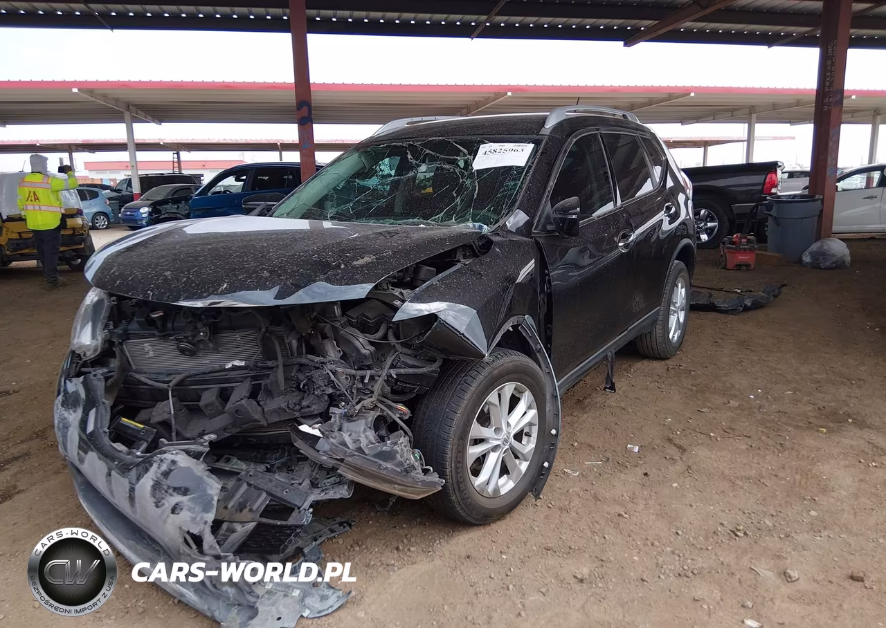 2016 Nissan Rogue Sv VIN:KNMAT2MT0GP667471 - 2