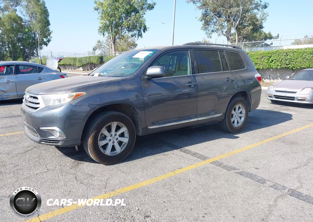 2012 Toyota Highlander Base V6 VIN:5TDZK3EHXCS056904 - 2
