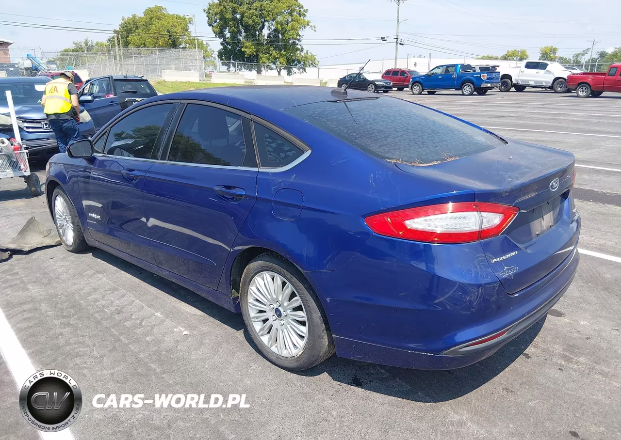 2014 Ford Fusion Hybrid Se VIN:3FA6P0LU4ER300223 - 3