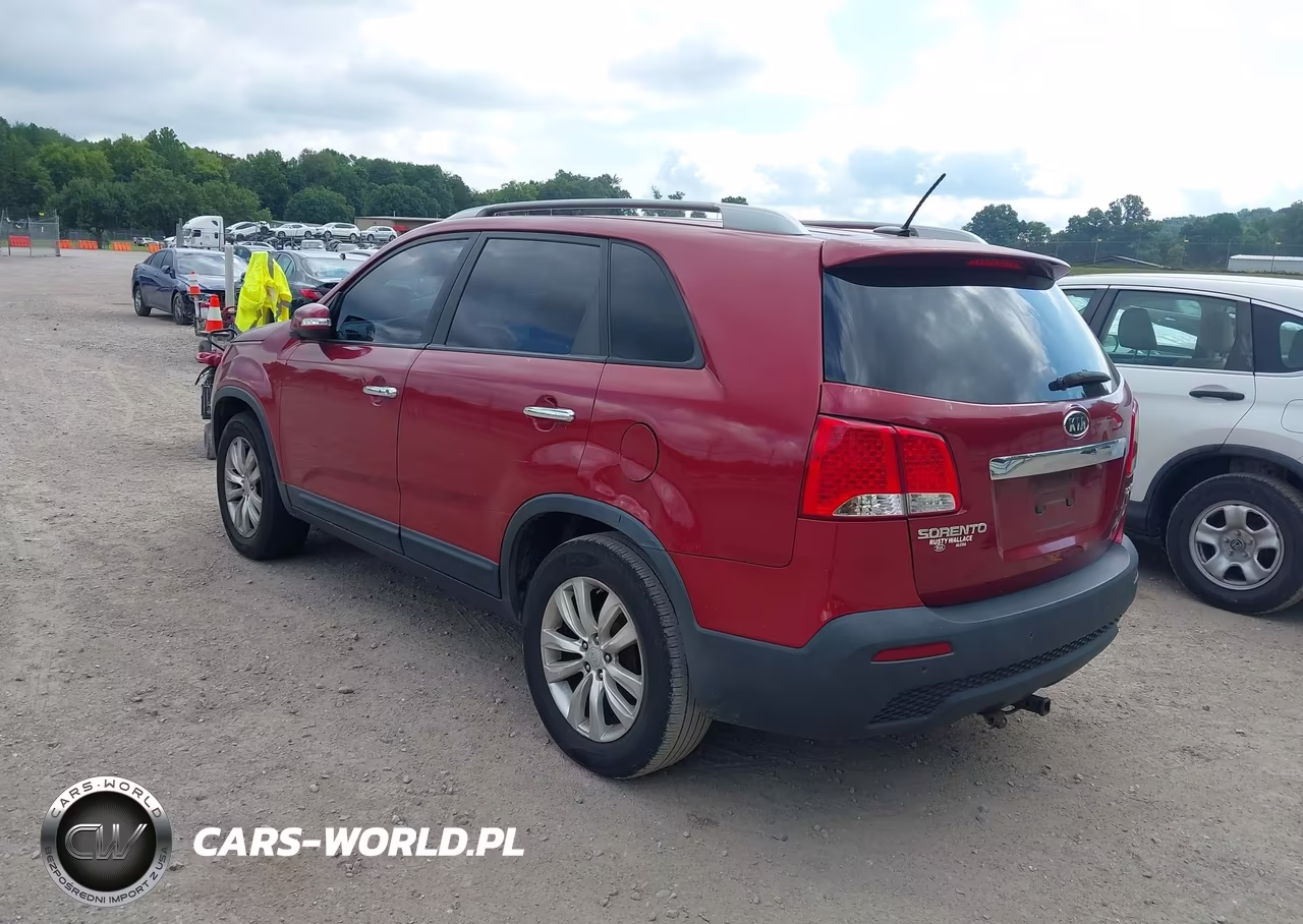 2011 Kia Sorento Ex V6 VIN:5XYKU4A29BG071621 - 3