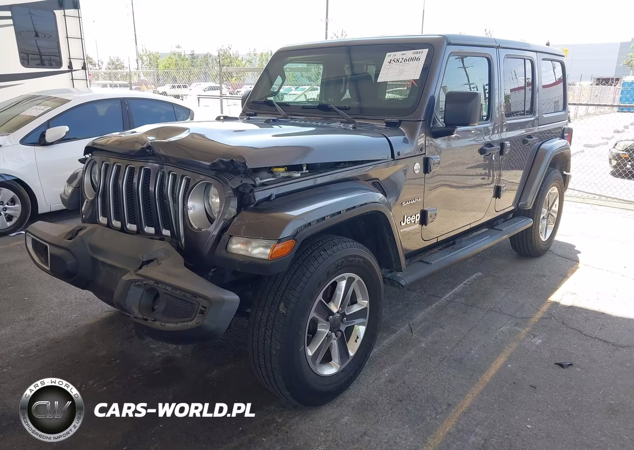 2021 Jeep Wrangler Unlimited Sahara 4X4 VIN:1C4HJXEN4MW634752 - 2