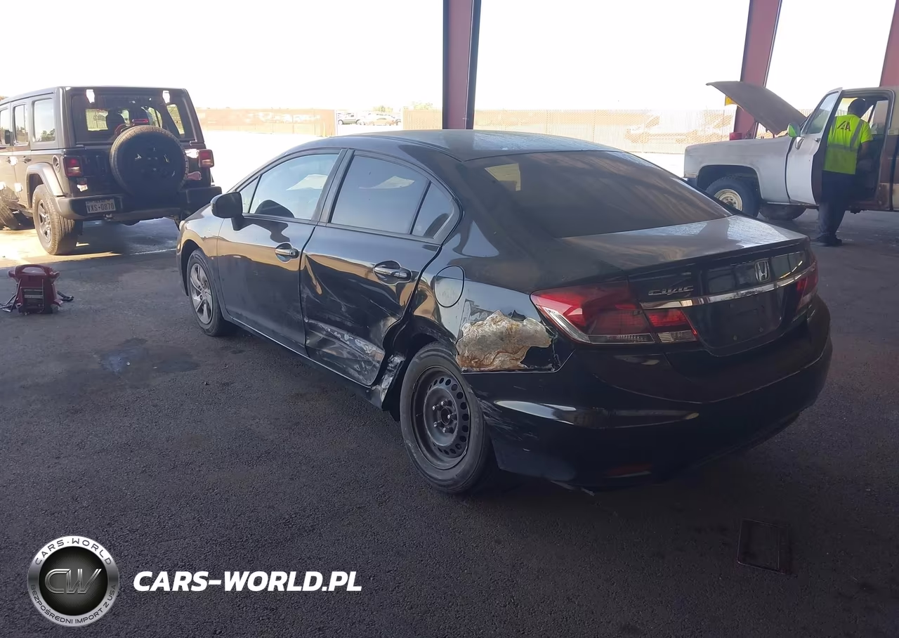 2014 Honda Civic Lx VIN:19XFB2F54EE249077 - 3