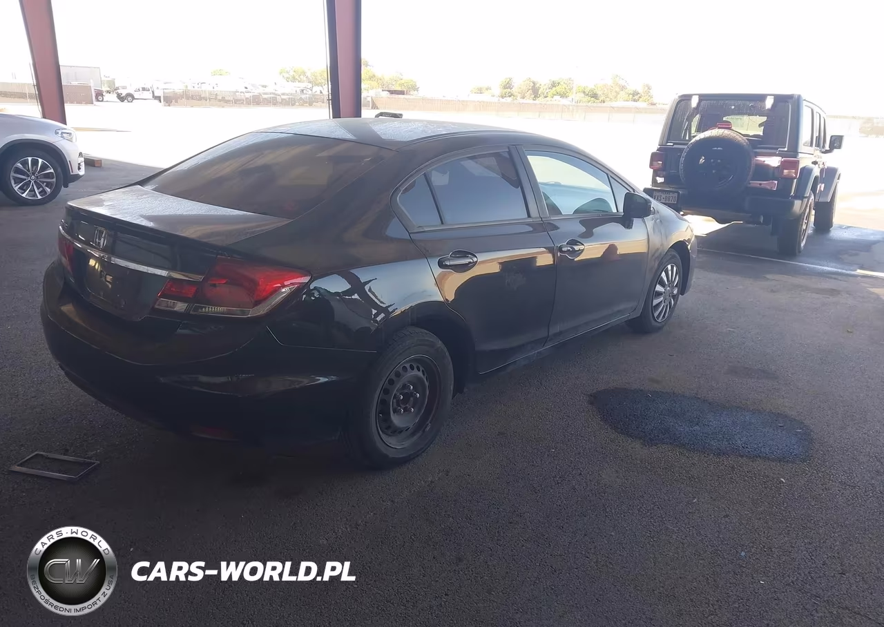 2014 Honda Civic Lx VIN:19XFB2F54EE249077 - 4