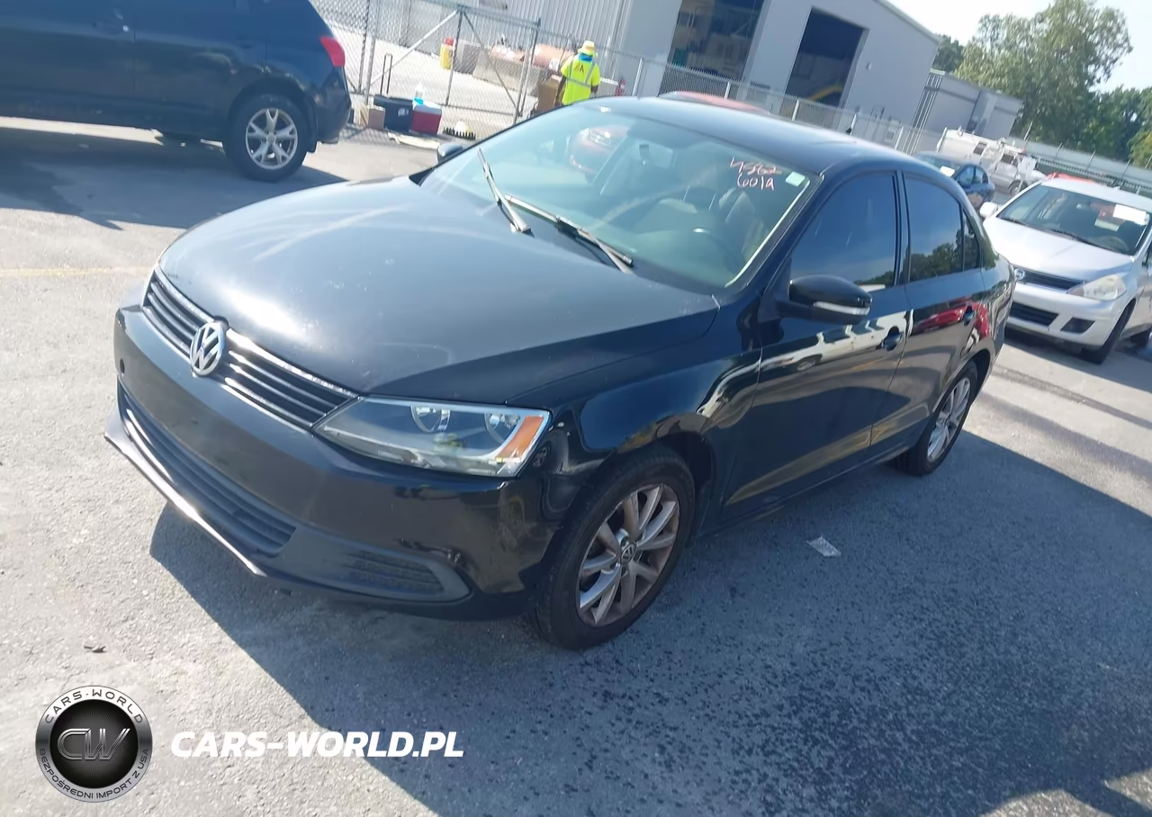 2012 Volkswagen Jetta 2.5L Se VIN:3VWDX7AJ9CM421100 - 2