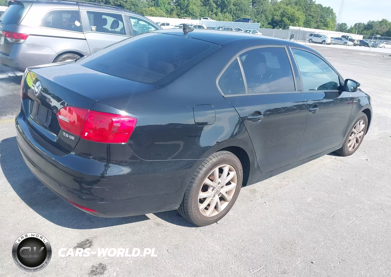 2012 Volkswagen Jetta 2.5L Se VIN:3VWDX7AJ9CM421100 - 4