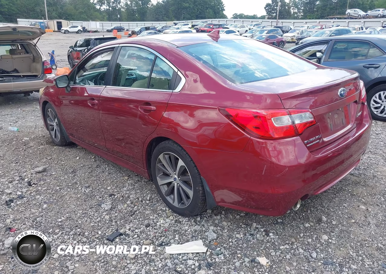 2016 Subaru Legacy 2.5I Limited VIN:4S3BNBN60G3046164 - 3