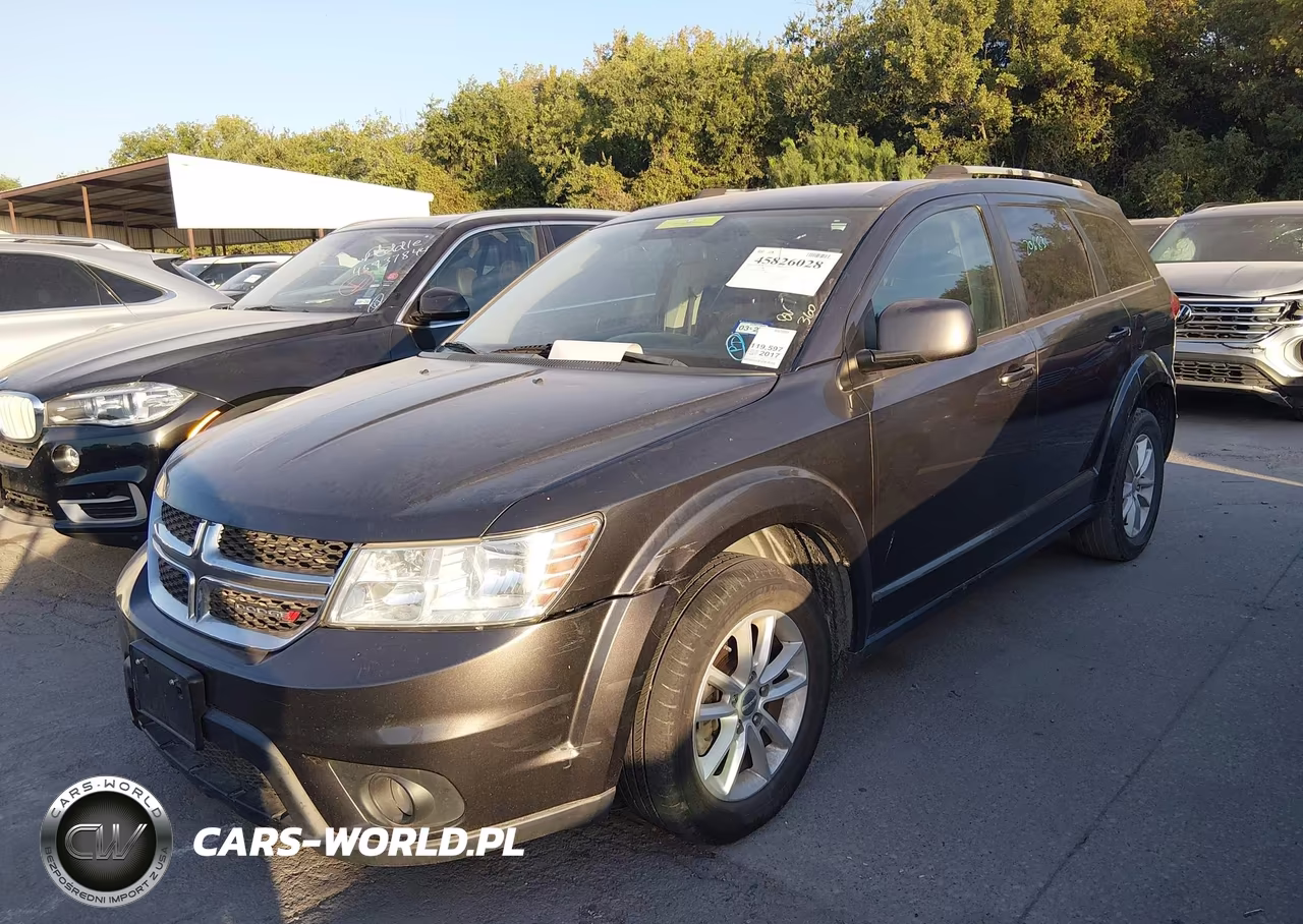 2017 Dodge Journey Sxt VIN:3C4PDCBB4HT580614 - 2
