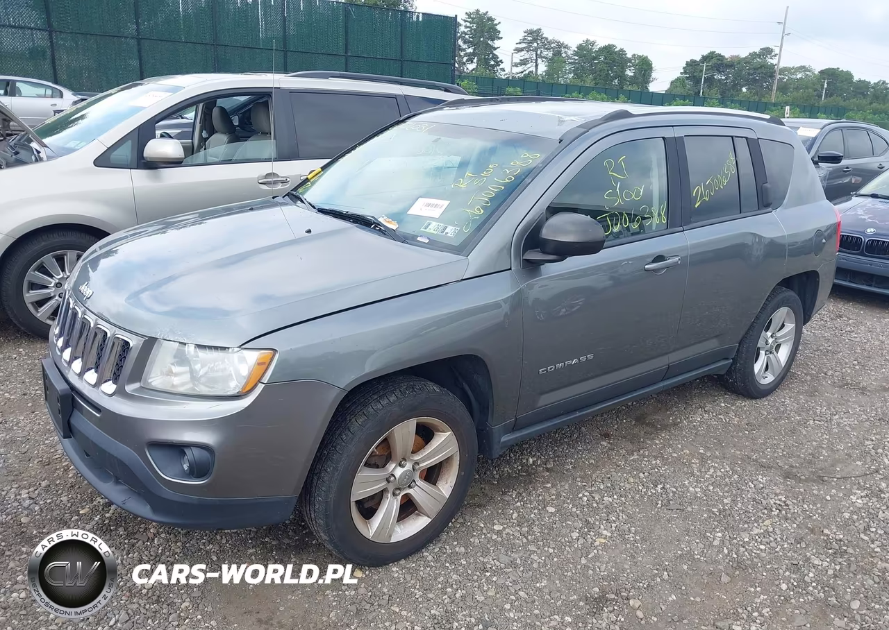 2012 Jeep Compass Latitude VIN:1C4NJCEA7CD589681 - 2