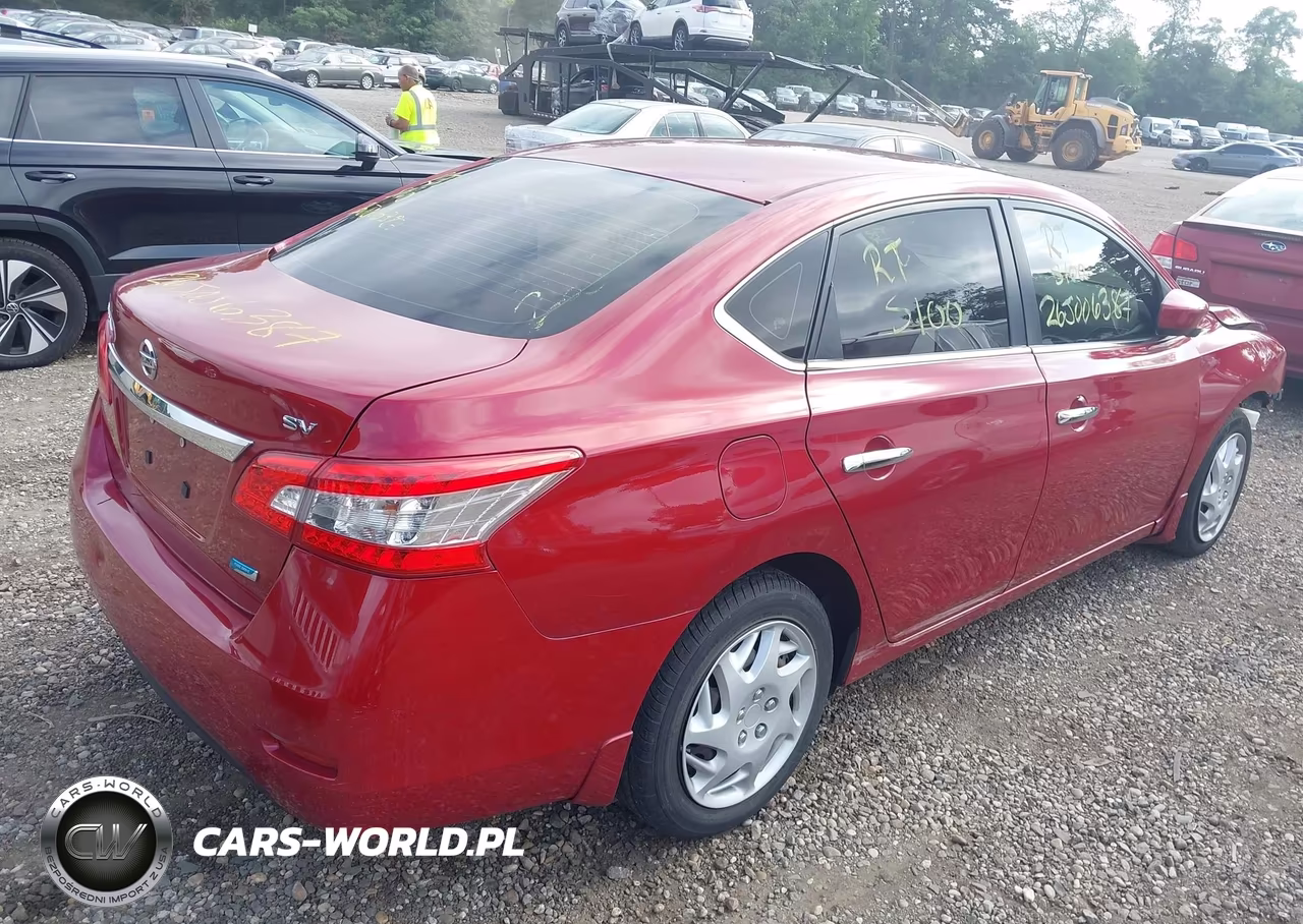 2014 Nissan Sentra Sv VIN:3N1AB7AP7EL619520 - 4