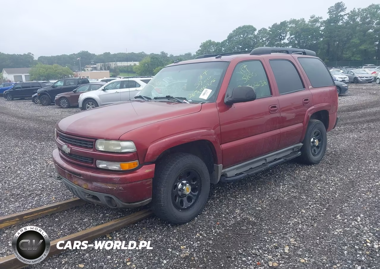 2003 Chevrolet Tahoe Z71 VIN:1GNEK13Z33R278608 - 2