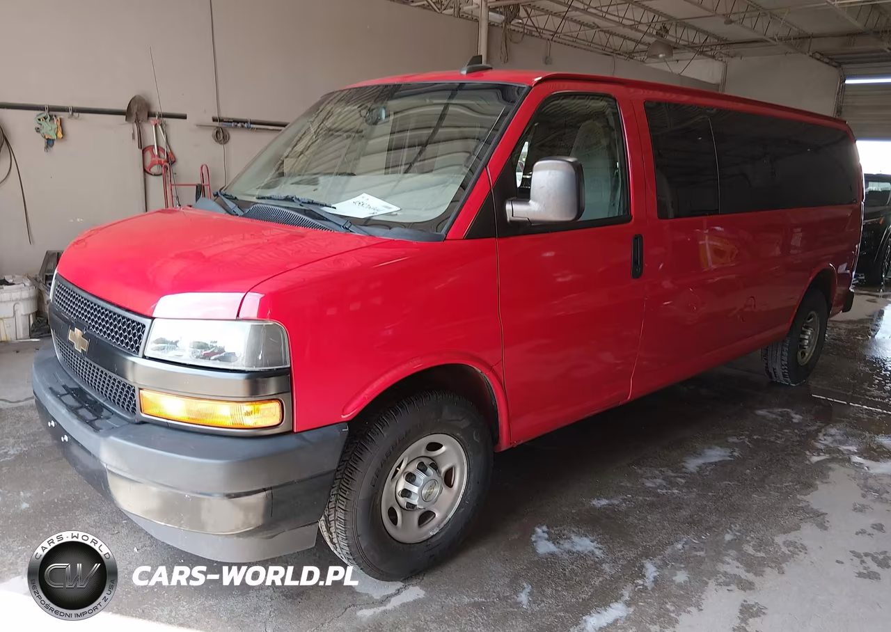 2020 Chevrolet Express Passenger Rwd 3500 Extended Wheelbase Ls VIN:1GAZGNFP2L1256376 - 2