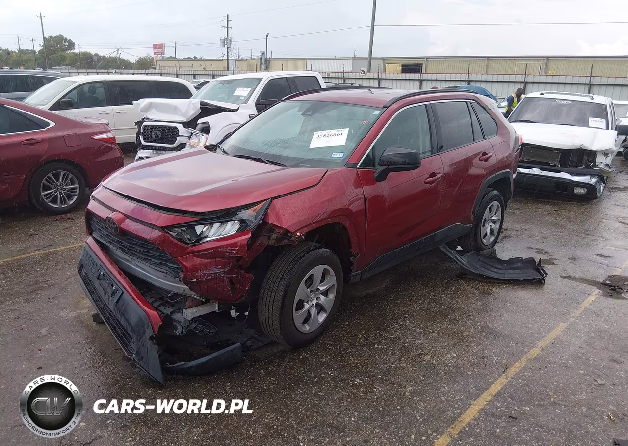 2021 Toyota Rav4 Le VIN:2T3H1RFV8MW152276 - 2