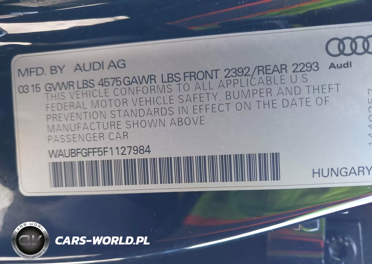2015 Audi A3 2.0T Premium VIN:WAUBFGFF5F1127984 - 9