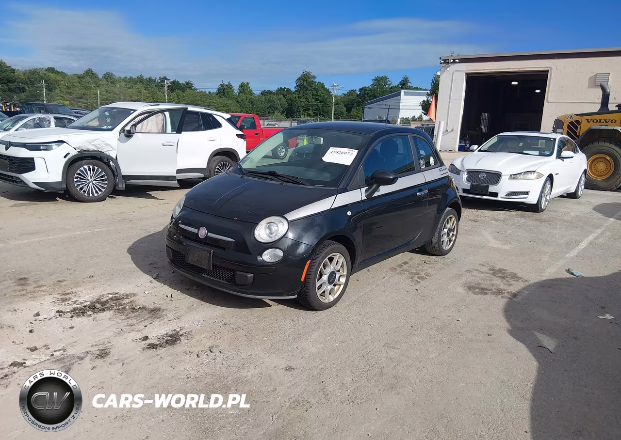 2013 Fiat 500 Pop VIN:3C3CFFAR0DT546001 - 2