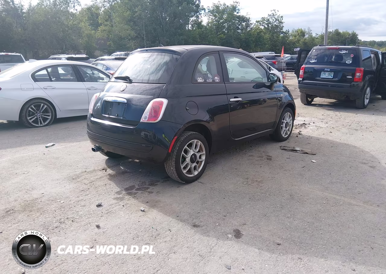 2013 Fiat 500 Pop VIN:3C3CFFAR0DT546001 - 4