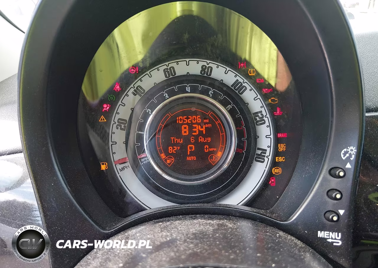 2013 Fiat 500 Pop VIN:3C3CFFAR0DT546001 - 7