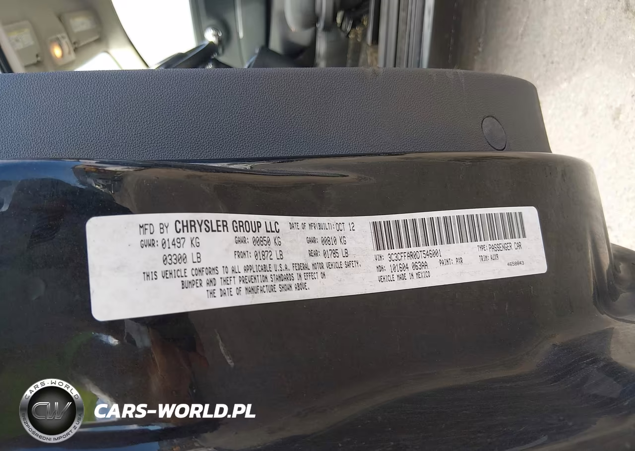 2013 Fiat 500 Pop VIN:3C3CFFAR0DT546001 - 9