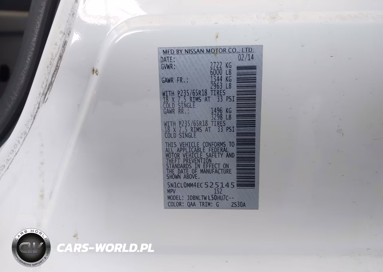 2014 Infiniti Qx60 Hybrid VIN:5N1CL0MM4EC525145 - 9