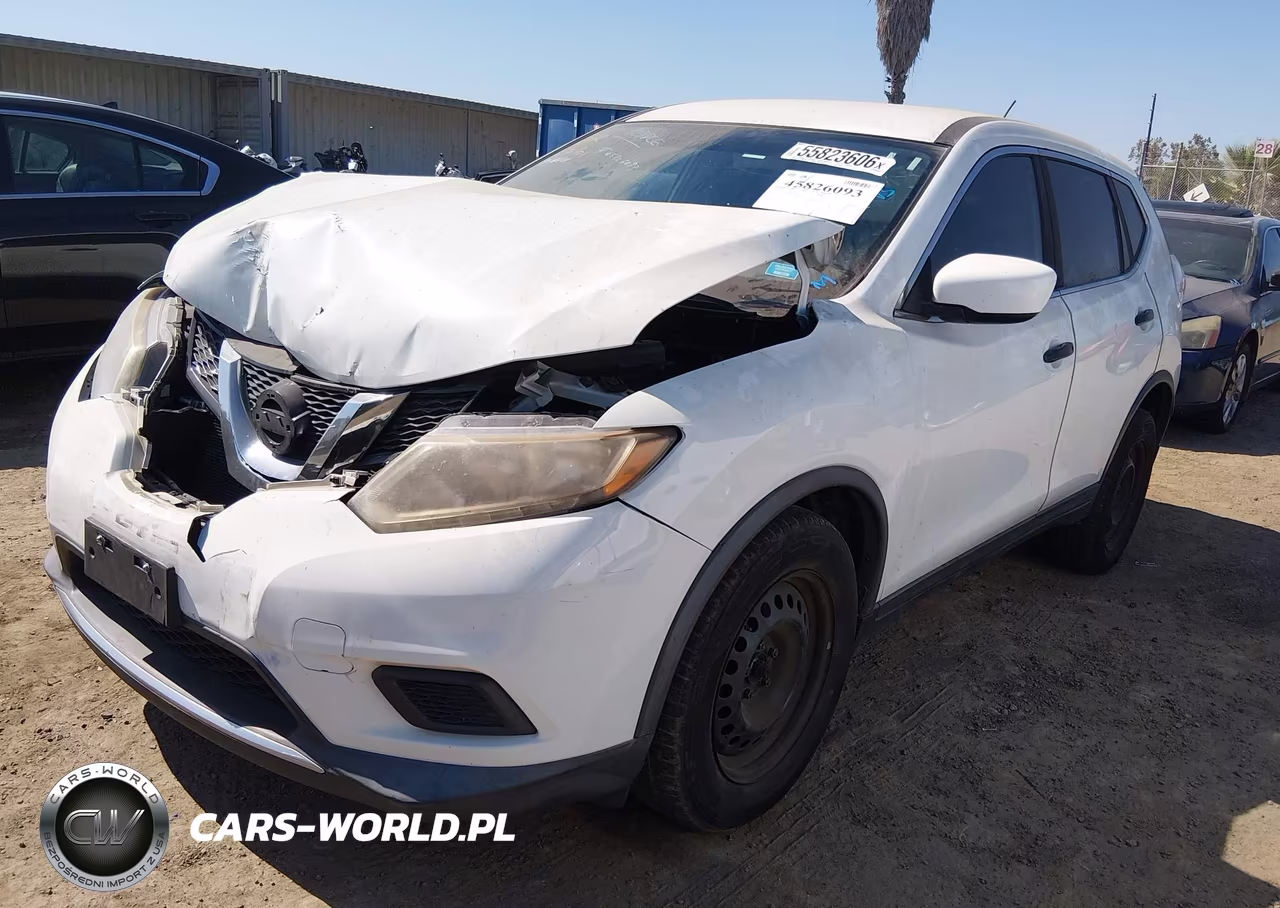 2016 Nissan Rogue S VIN:KNMAT2MT9GP649101 - 2