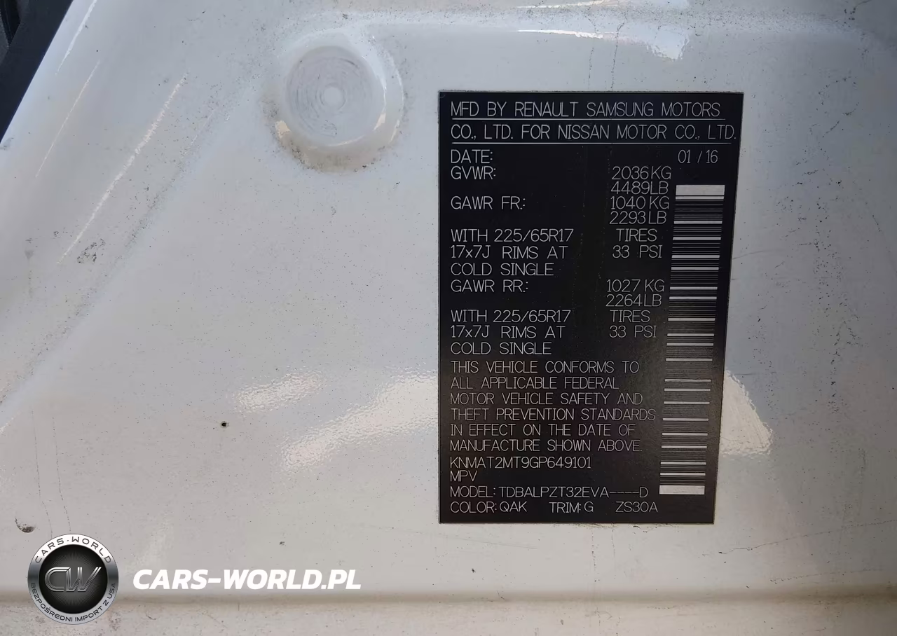 2016 Nissan Rogue S VIN:KNMAT2MT9GP649101 - 9