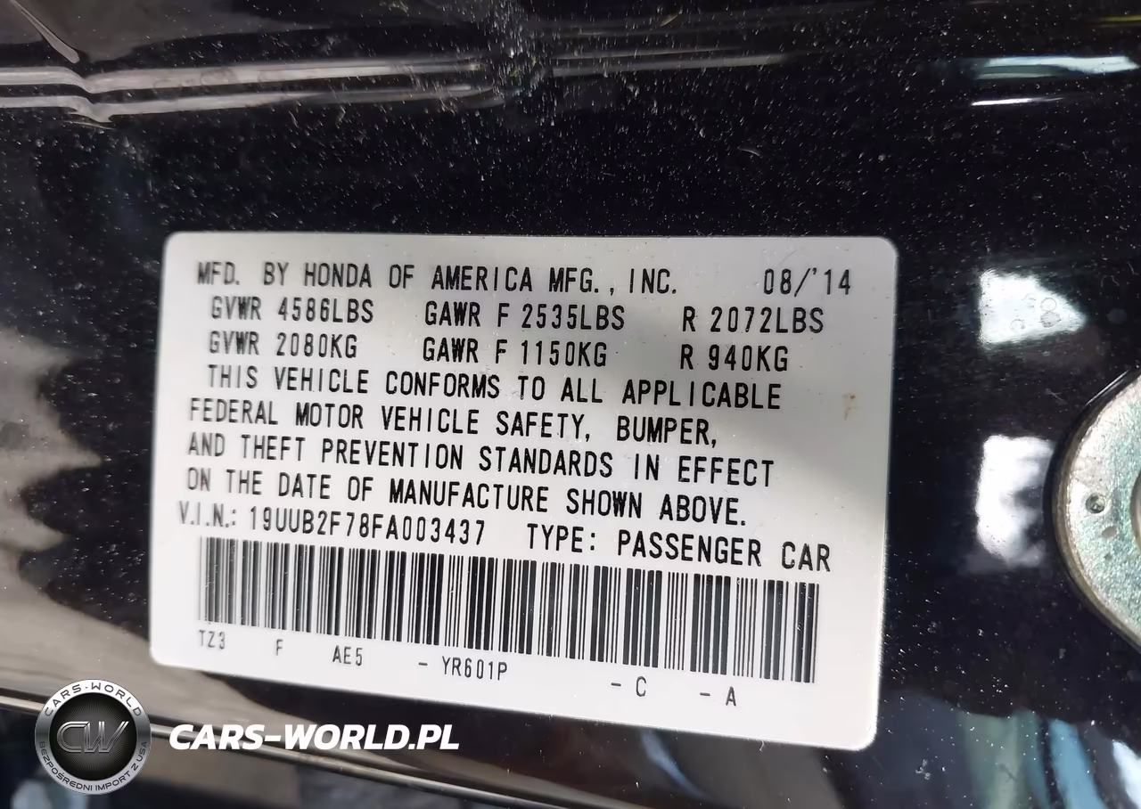 2015 Acura Tlx V6 Advance VIN:19UUB2F78FA003437 - 9