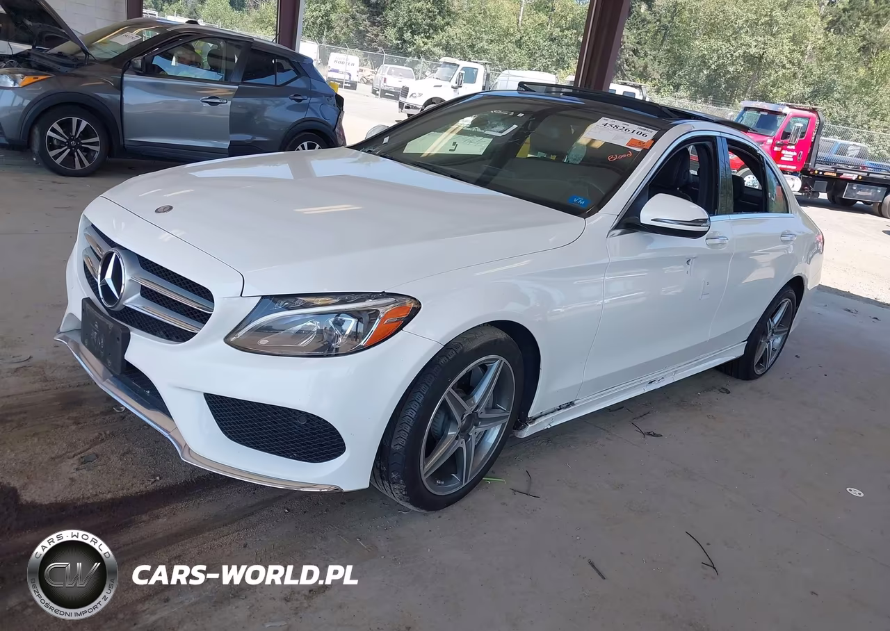 2016 Mercedes-Benz C 300 Sport 4Matic VIN:55SWF4KB0GU108045 - 2