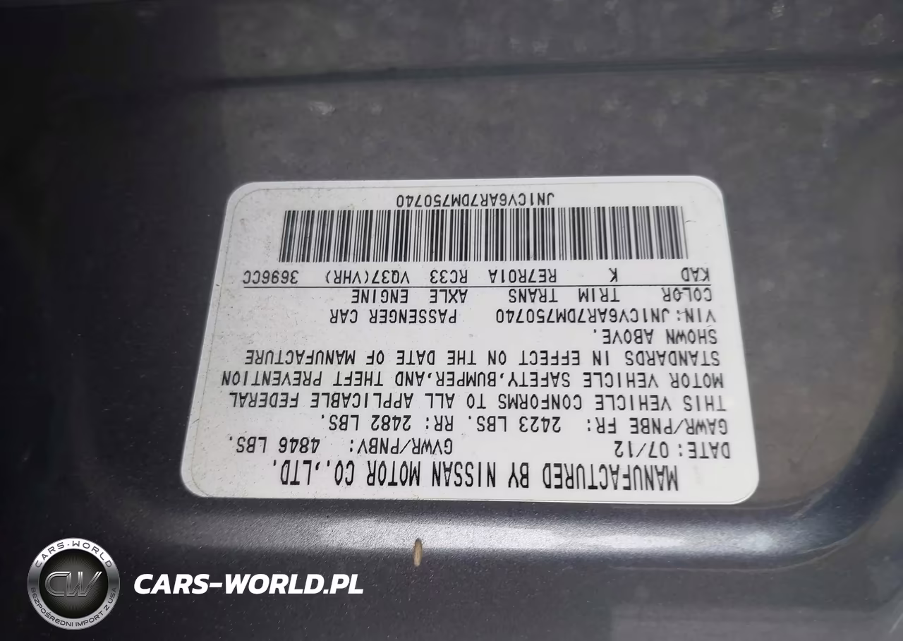 2013 Infiniti G37X VIN:JN1CV6AR7DM750740 - 9