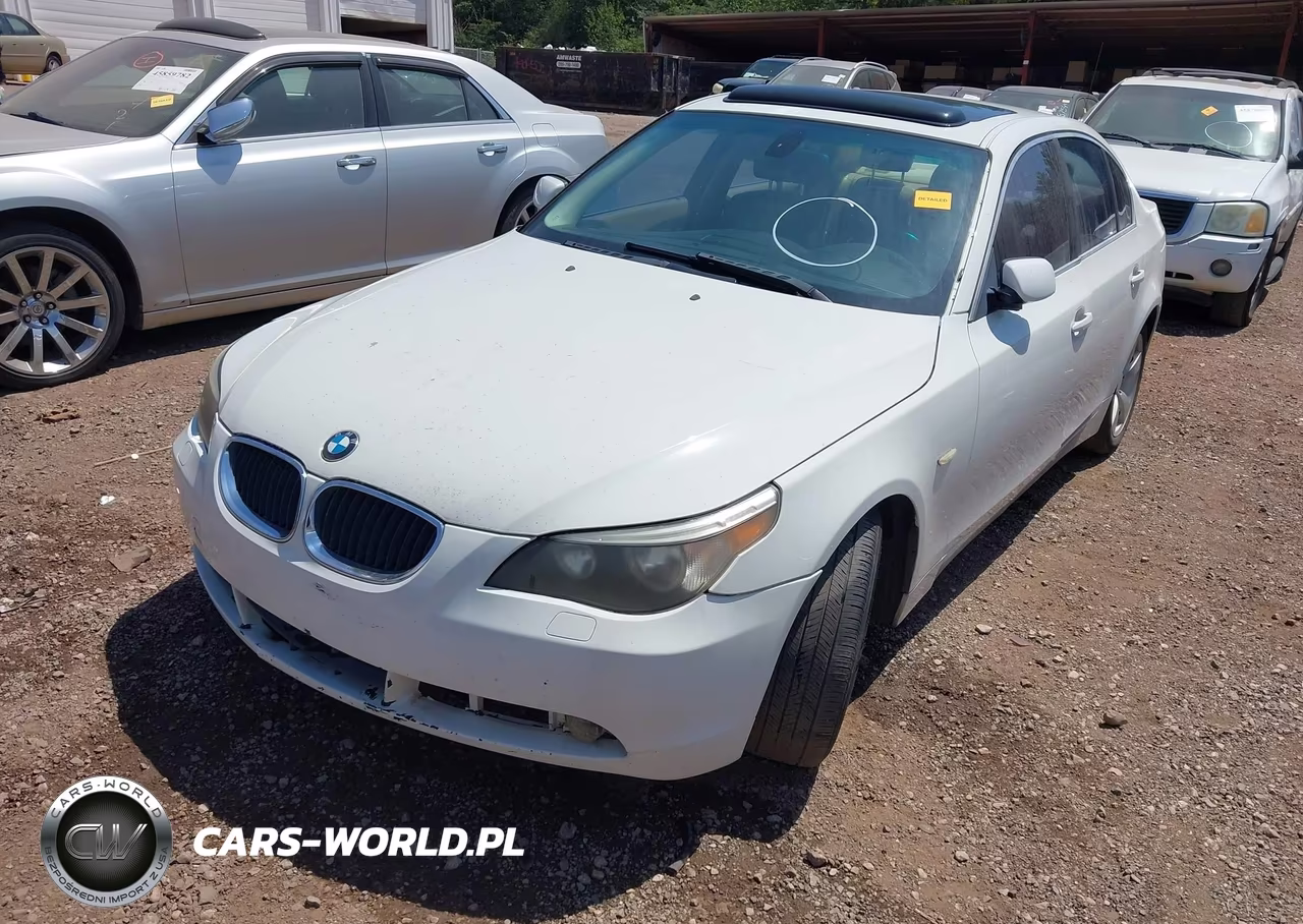 2005 BMW 525I VIN:WBANA53525B858828 - 2