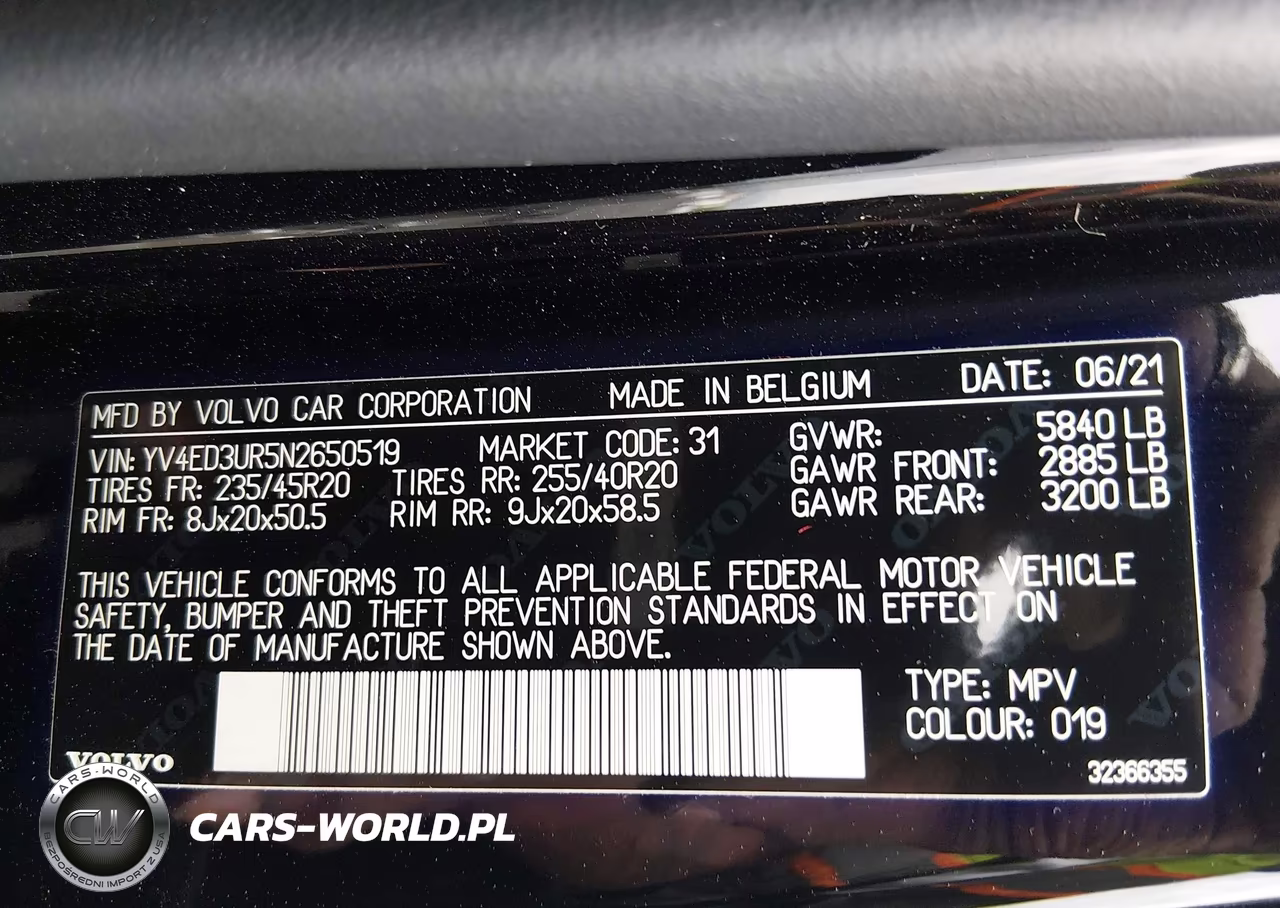 2022 Volvo Xc40 Recharge Pure Electric P8 Twin Plus VIN:YV4ED3UR5N2650519 - 9
