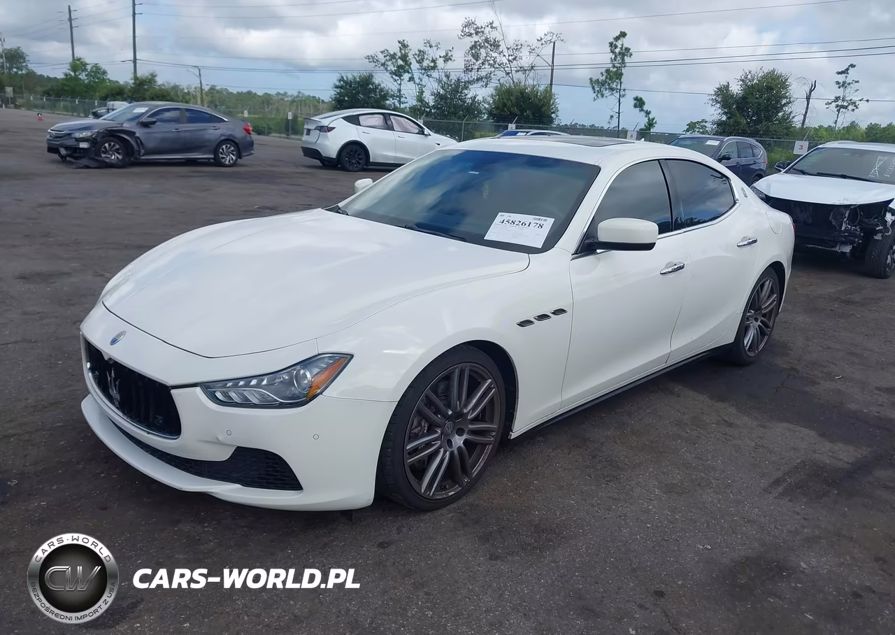 2015 Maserati Ghibli VIN:ZAM57XSA7F1153456 - 2