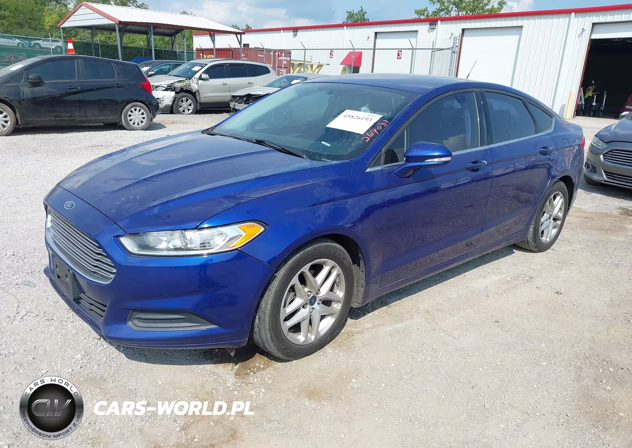 2016 Ford Fusion Se VIN:3FA6P0H76GR269031 - 2
