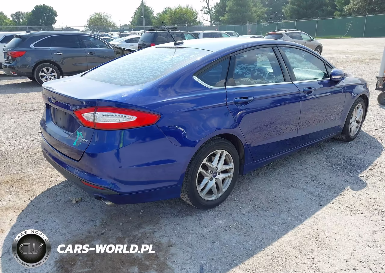 2016 Ford Fusion Se VIN:3FA6P0H76GR269031 - 4