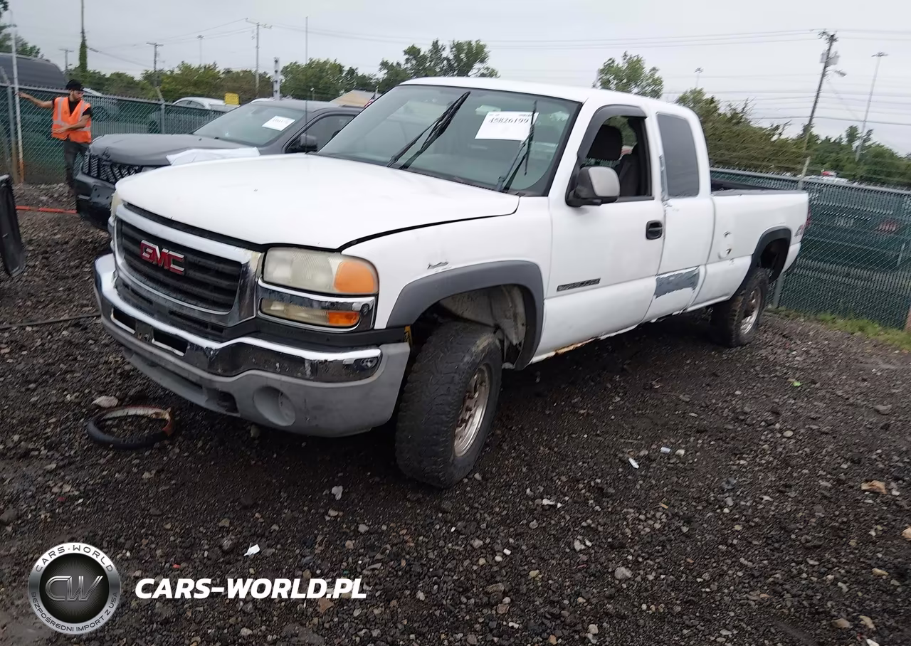 2006 GMC Sierra 2500Hd Sl VIN:1GTHK29U26E200954 - 2