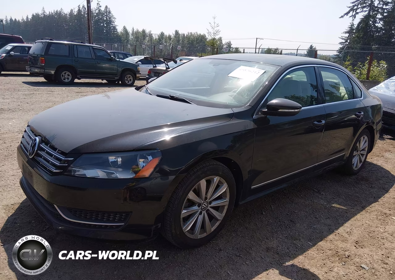 2012 Volkswagen Passat 2.5L Sel VIN:1VWCP7A35CC033568 - 2